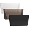 Lorell Wall File Pockets 14.8" Height x 13.1" Width x 4.3" Depth Black, PK3 60000